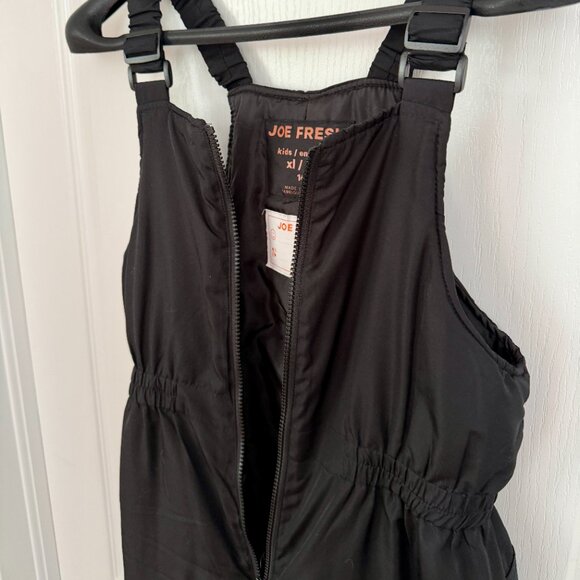 Joe Fresh Kids Bib Snow Pant Black Size XL / 14 - Picture 7 of 14